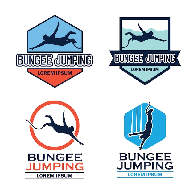 bungee jumping logo