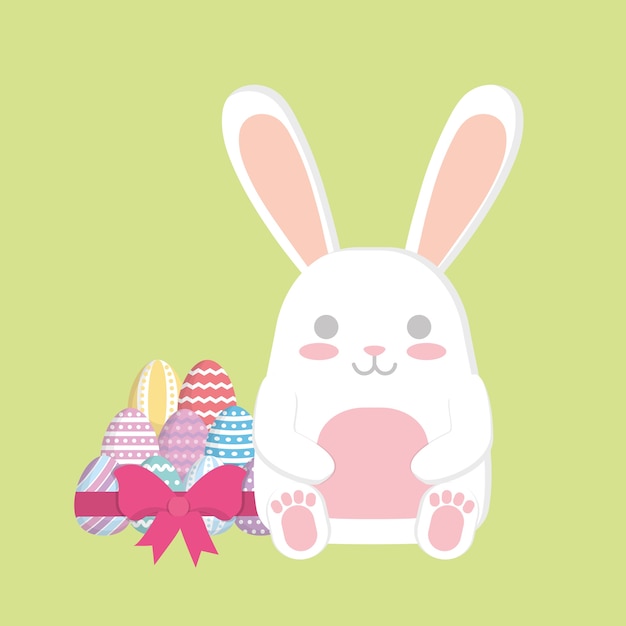 bunny happy easter icon image 