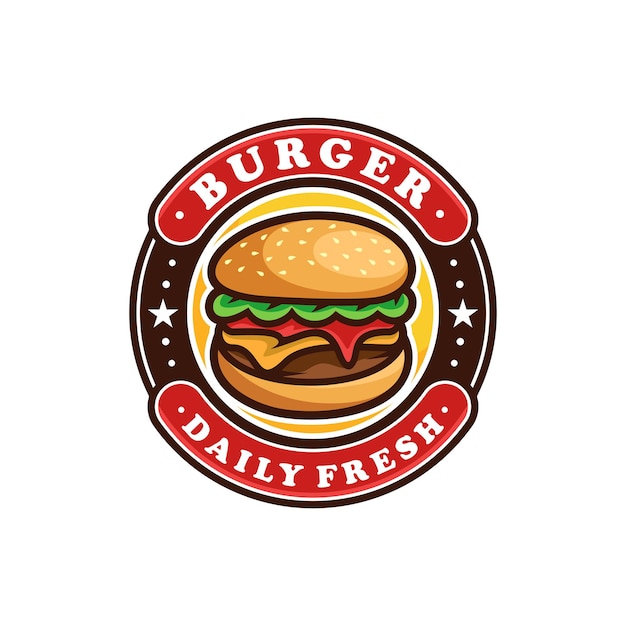 Burger logo vector Art Design