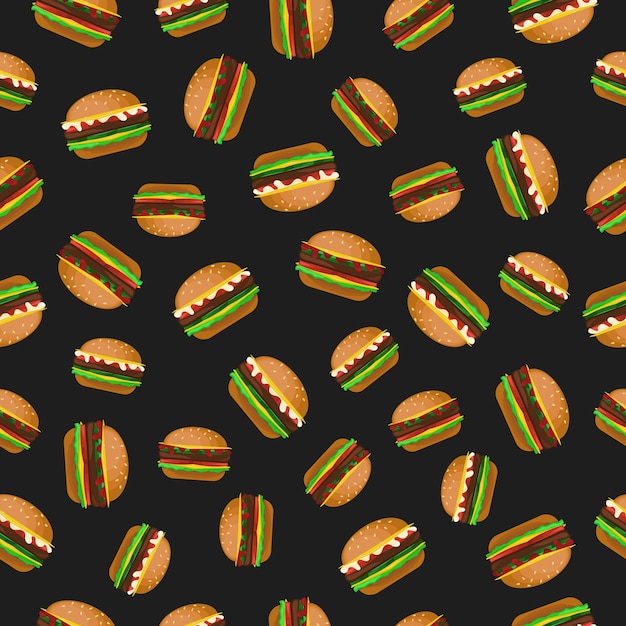 Burger pattern1