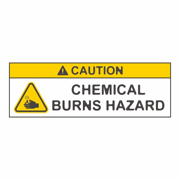 burn hazard flat symbol