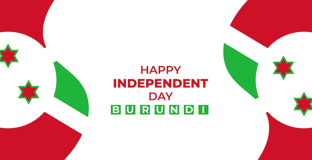 burundi national flag vector illustration