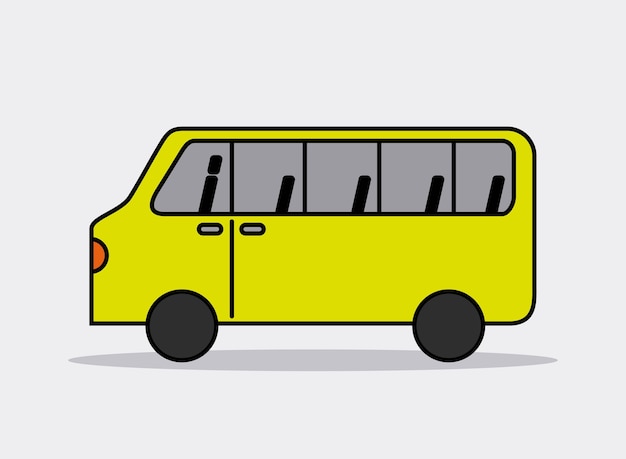 bus concept isolated design 