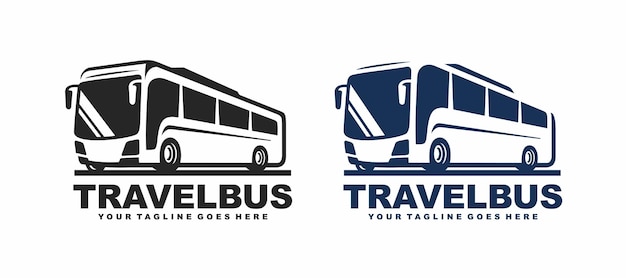 Bus logo design vector