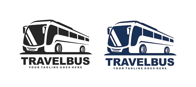 Bus logo design vector