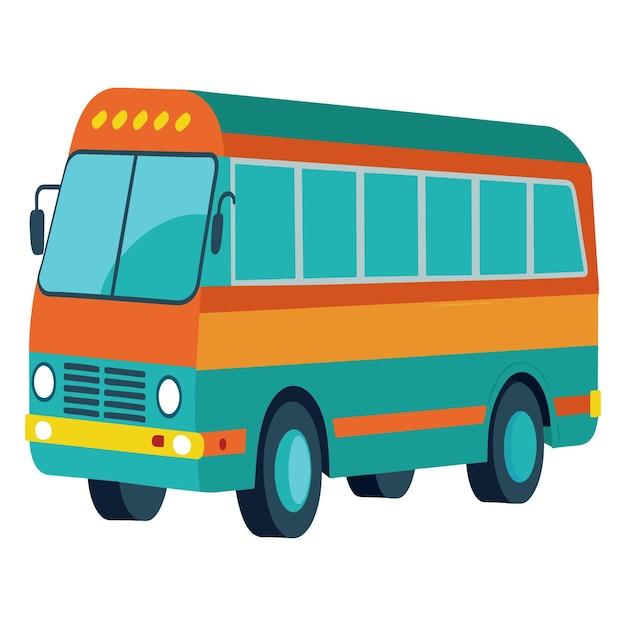 Bus vector art Vehicles Vector illustration