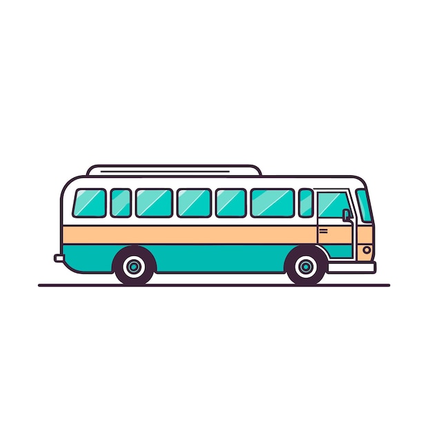 Bus vector illustration