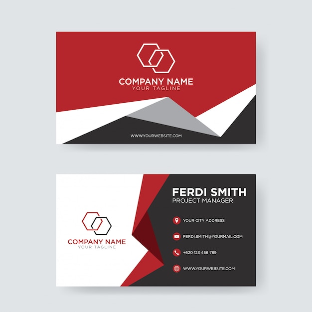 Business Abstract Business Card