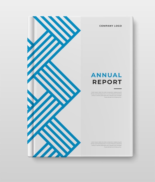 business annual report  cover book design