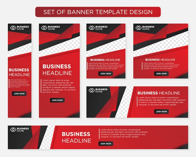 Business banner template design