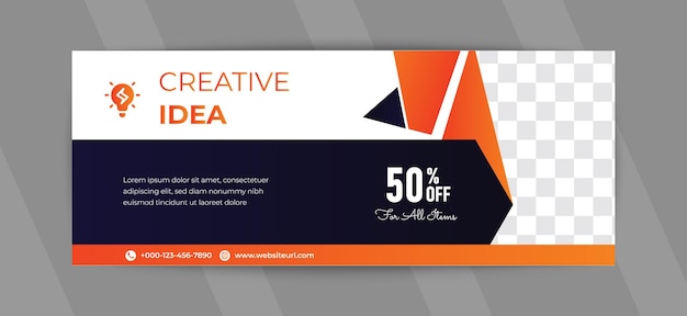 Business Big Sale Banner social media web banner design template Vector EPS