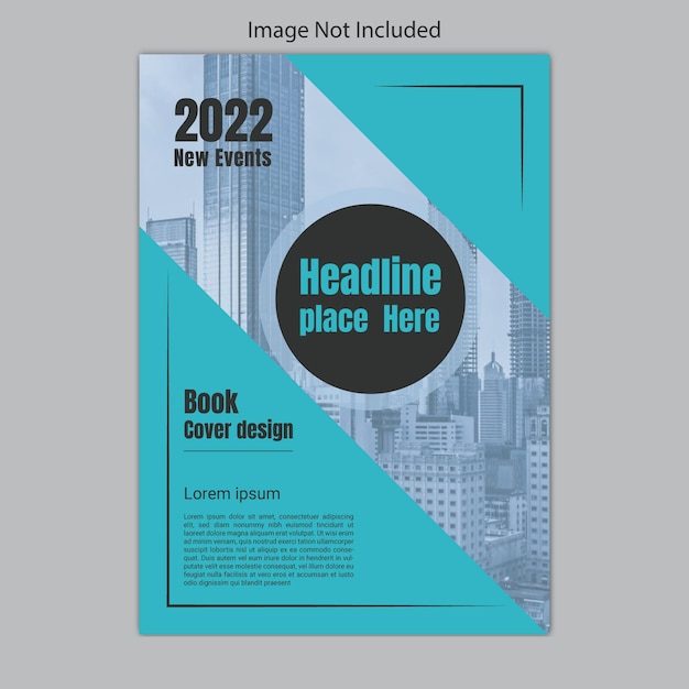 business book cover design template vector