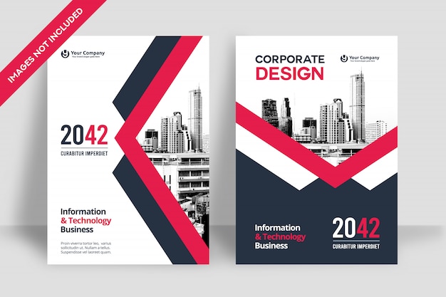   Business Book Cover Design Template