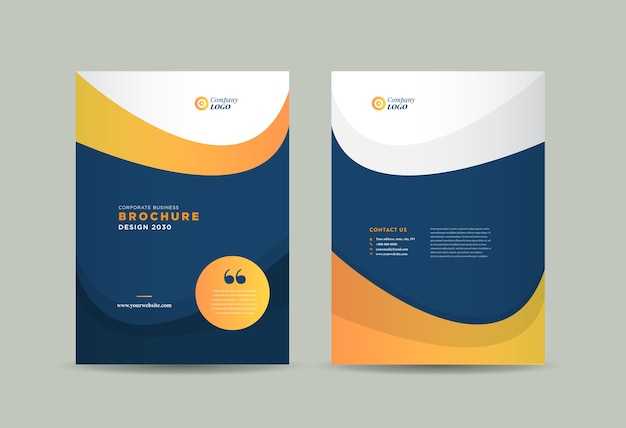 Business Brochure Cover Design