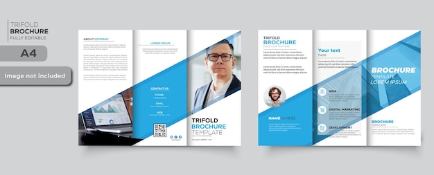 Business brochure design template