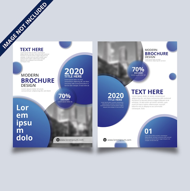 Business Brochure Double Side Template