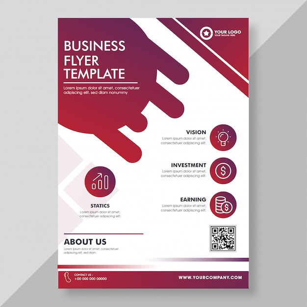 Business Brochure or Flyer template