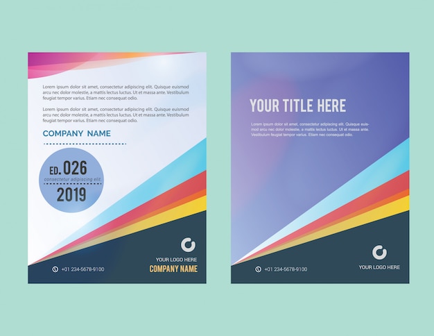 Business brochure template