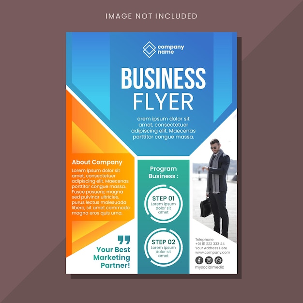 Business brochure template