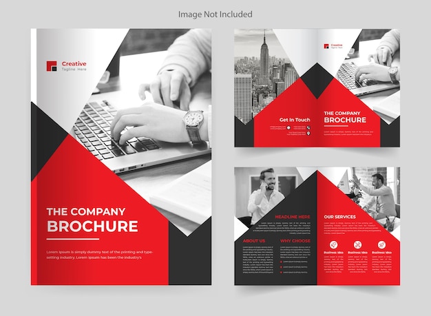 Vector business brochure