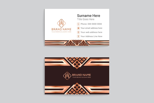 Business business card template