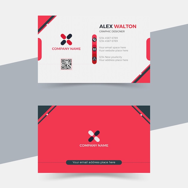 A business card for a company called alex walton