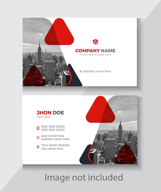 A business card for a company called hh doe.