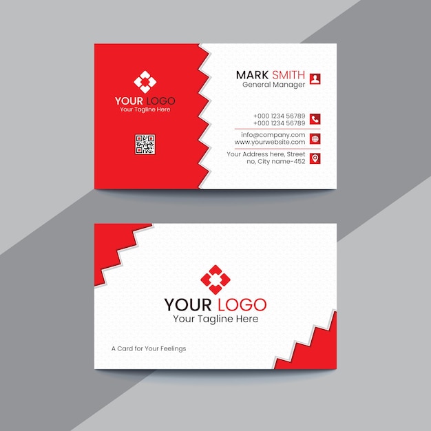 A business card for a company called your logo.