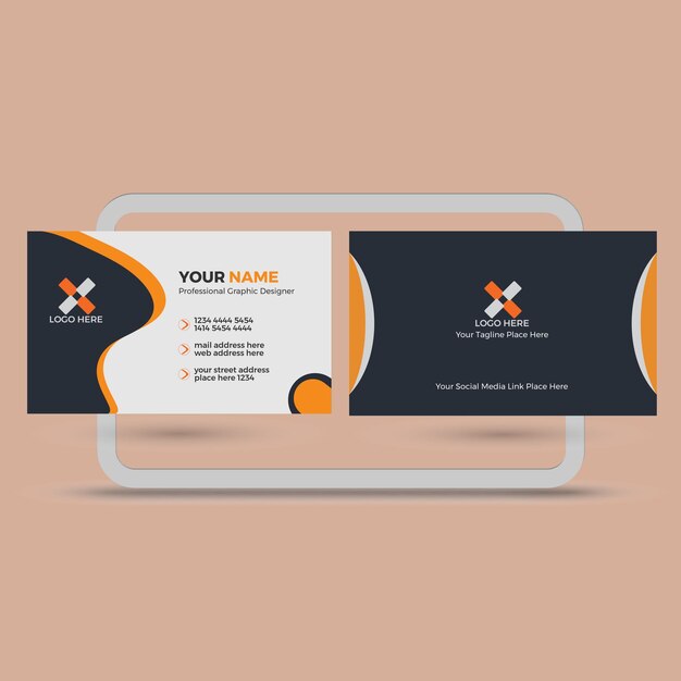 A business card for a company called your name.