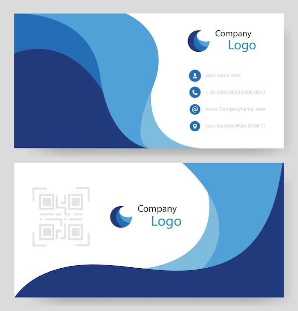 Business card company creative personal banner