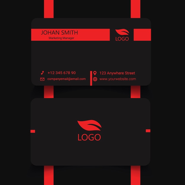 Business Card Design Creative professional modern visiting card