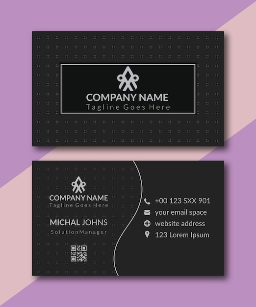 Business Card Design Template