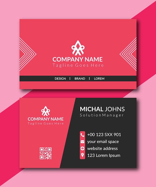 Business Card Design Template