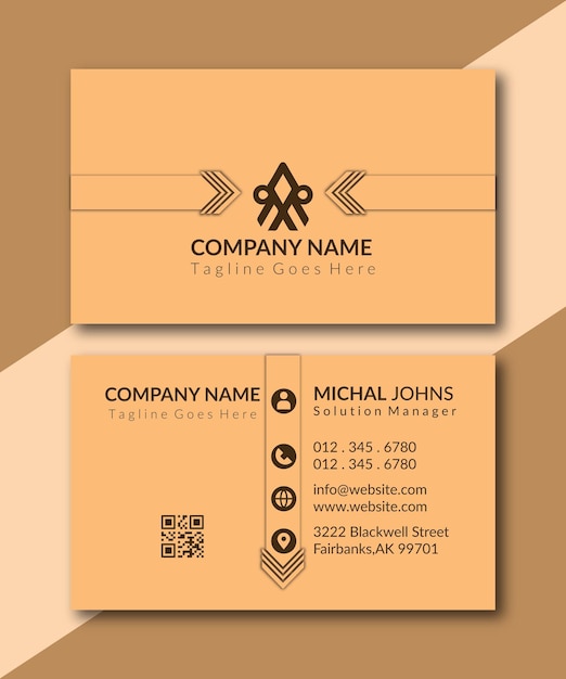 Business Card Design Template