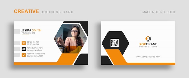 business card design template