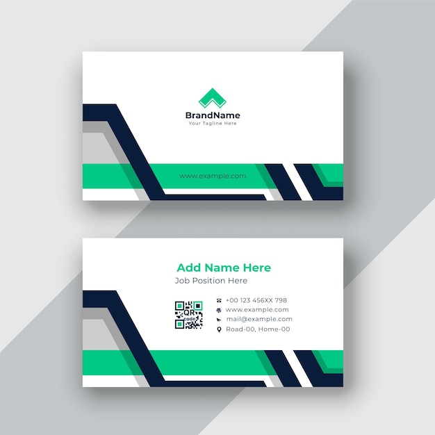 Business card design template