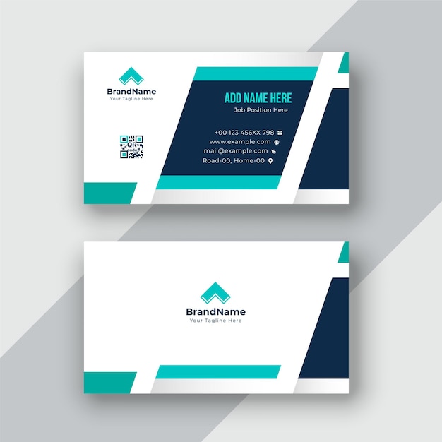 Business card design template