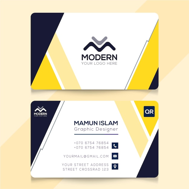 Business Card Design Templte