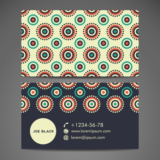 Business card design