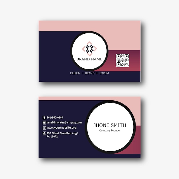 Business card design