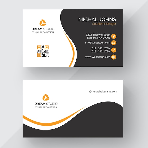 Business card design