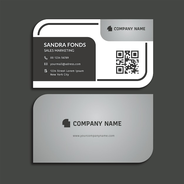 Business card modern professional template