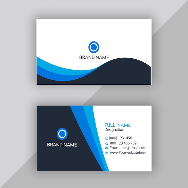 business card mosaic style corporate brand identity design