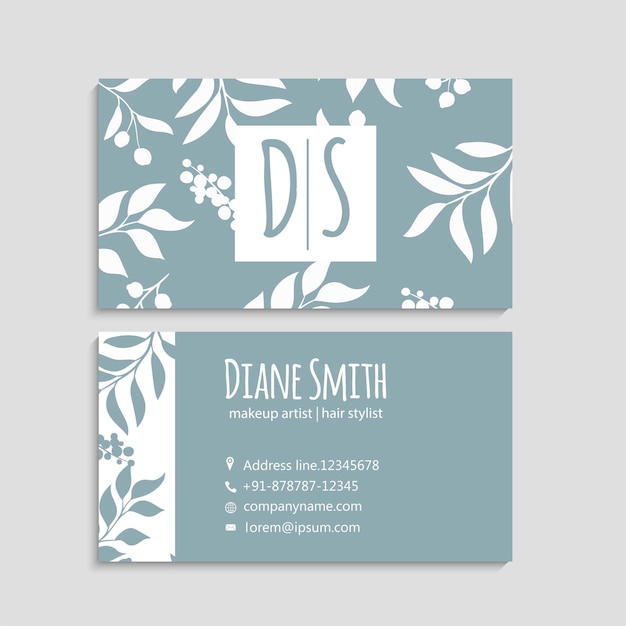 Business Card Set.  