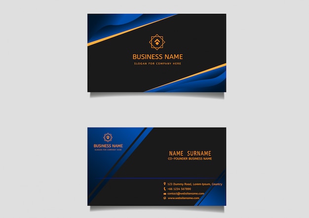 Business card template -  illustration  illustration