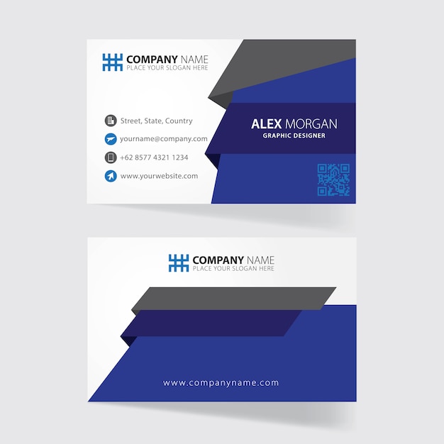 Business card template