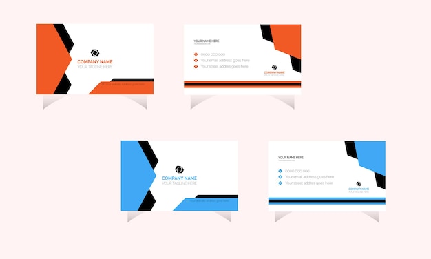 Business card template