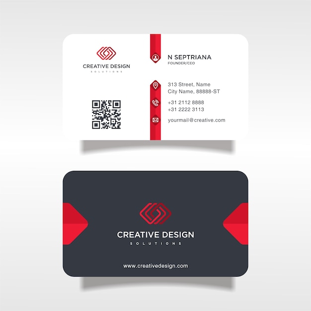 Business card template