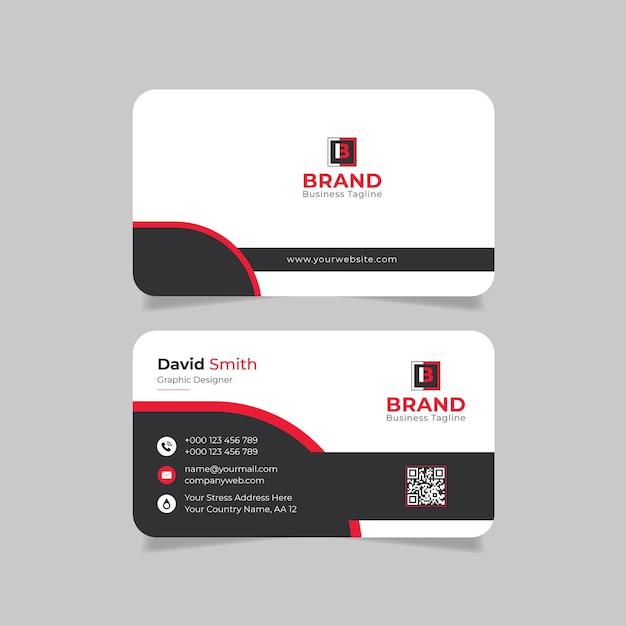 Business card template