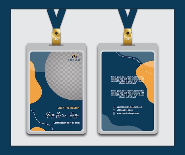 Business card template